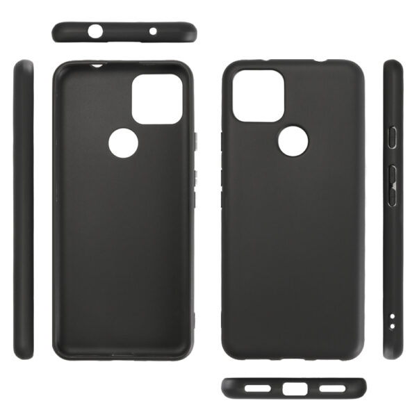 For Google Pixel 5a Slim TPU Phone Case Matte Black - Image 3