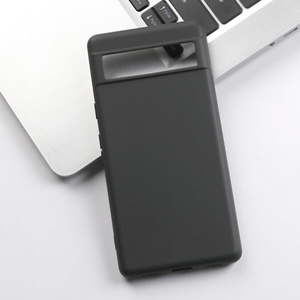 For Google Pixel 7a Slim TPU Phone Case Matte Black - Image 5