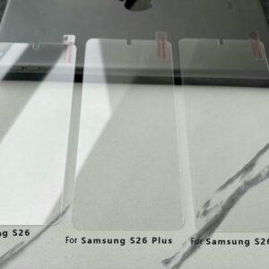 9H Clear Glass Screen Protector for Samsung S26 Ultra